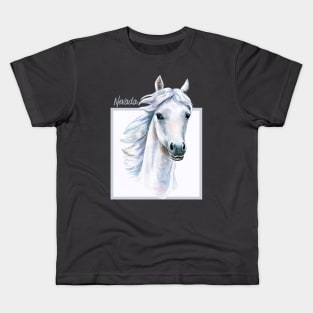 Nevada Wild Horse Kids T-Shirt